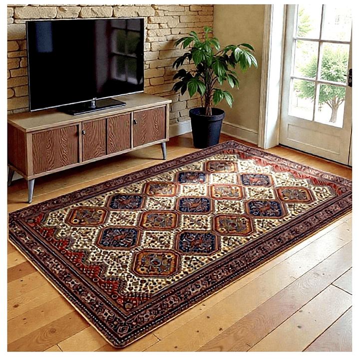 Alfombra Living Sala Estar Grande 150x200 cm Bodrum 1