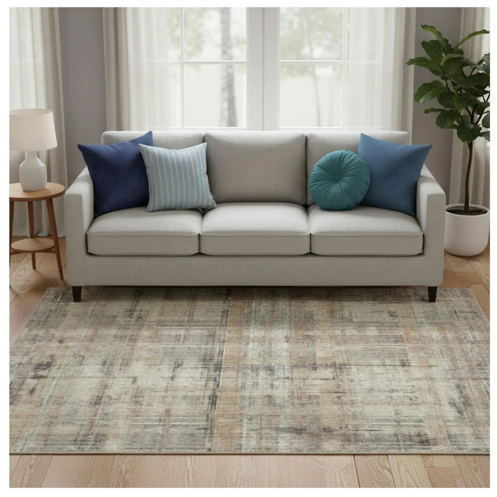 Alfombra Living Estampada 120x160 cm Burano 1