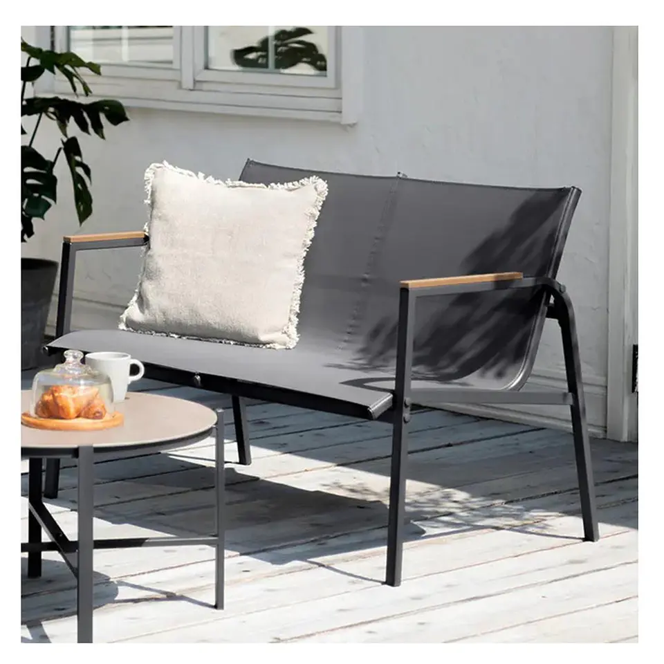 Juego De Terraza Living Malla Saint Thomas 4 Piezas Exterior 4