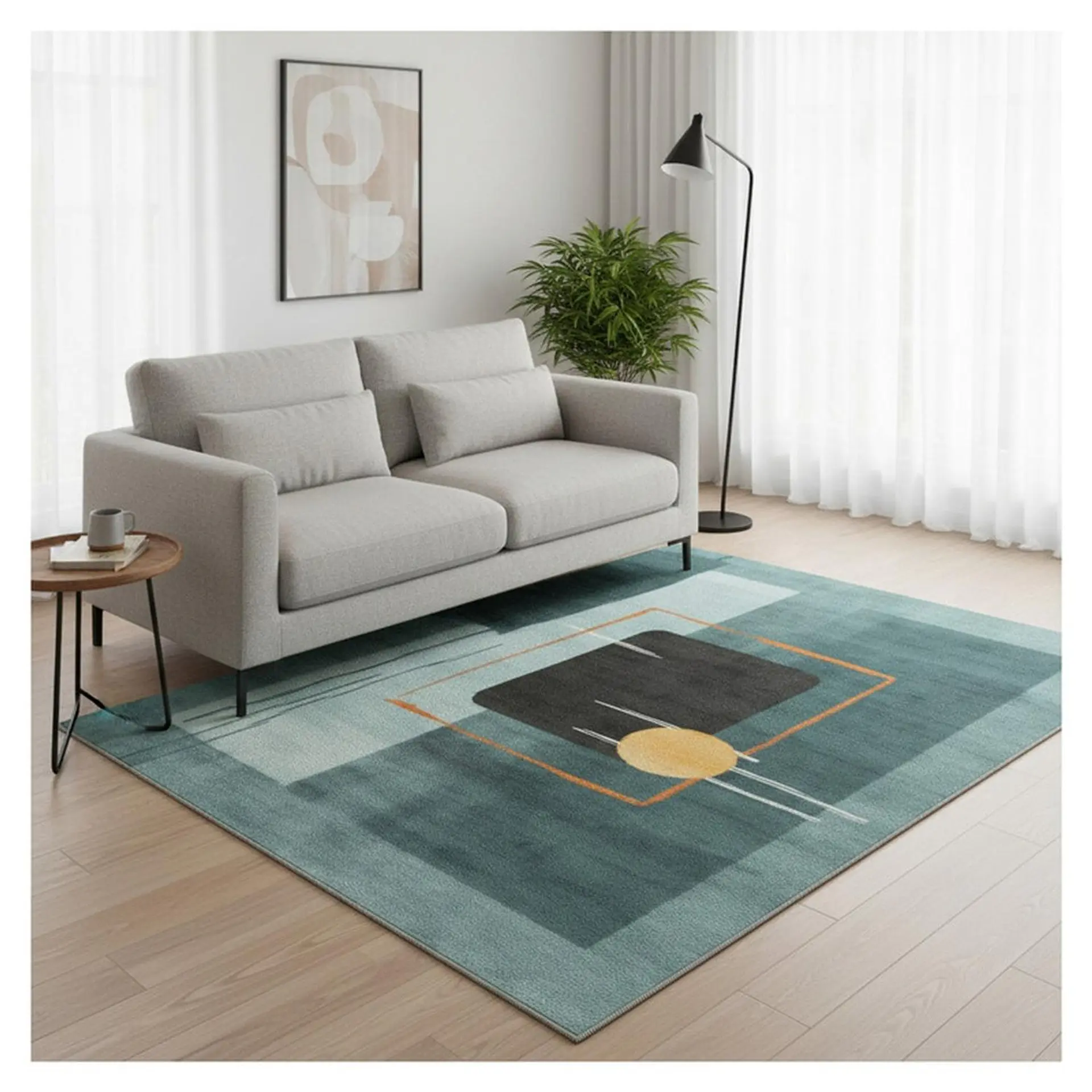 Alfombra Living Estampada 120x160 cm Milano 2
