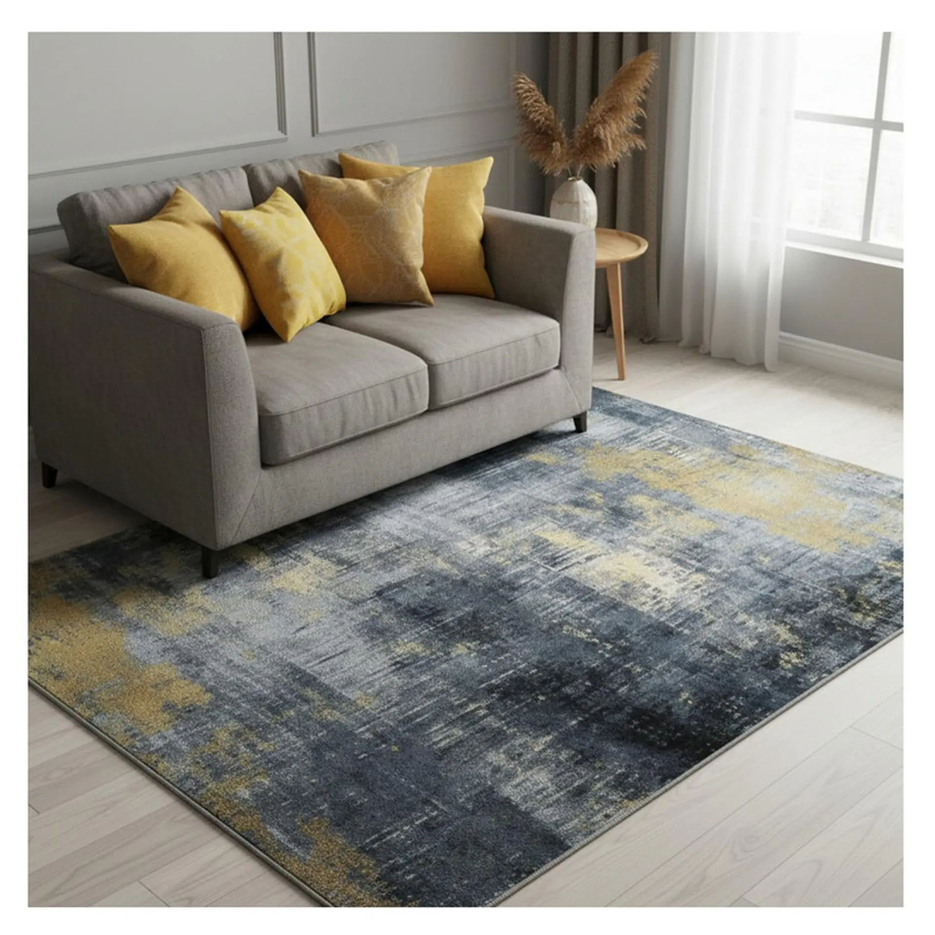 Alfombra Living Estampada 120x160 cm Usini 1