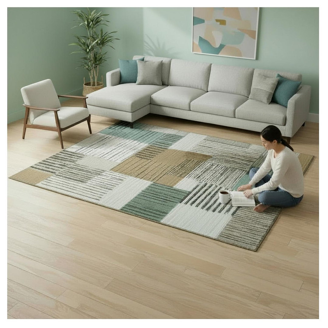 Alfombra Living Sala Estar 120x160 cm Murano 3