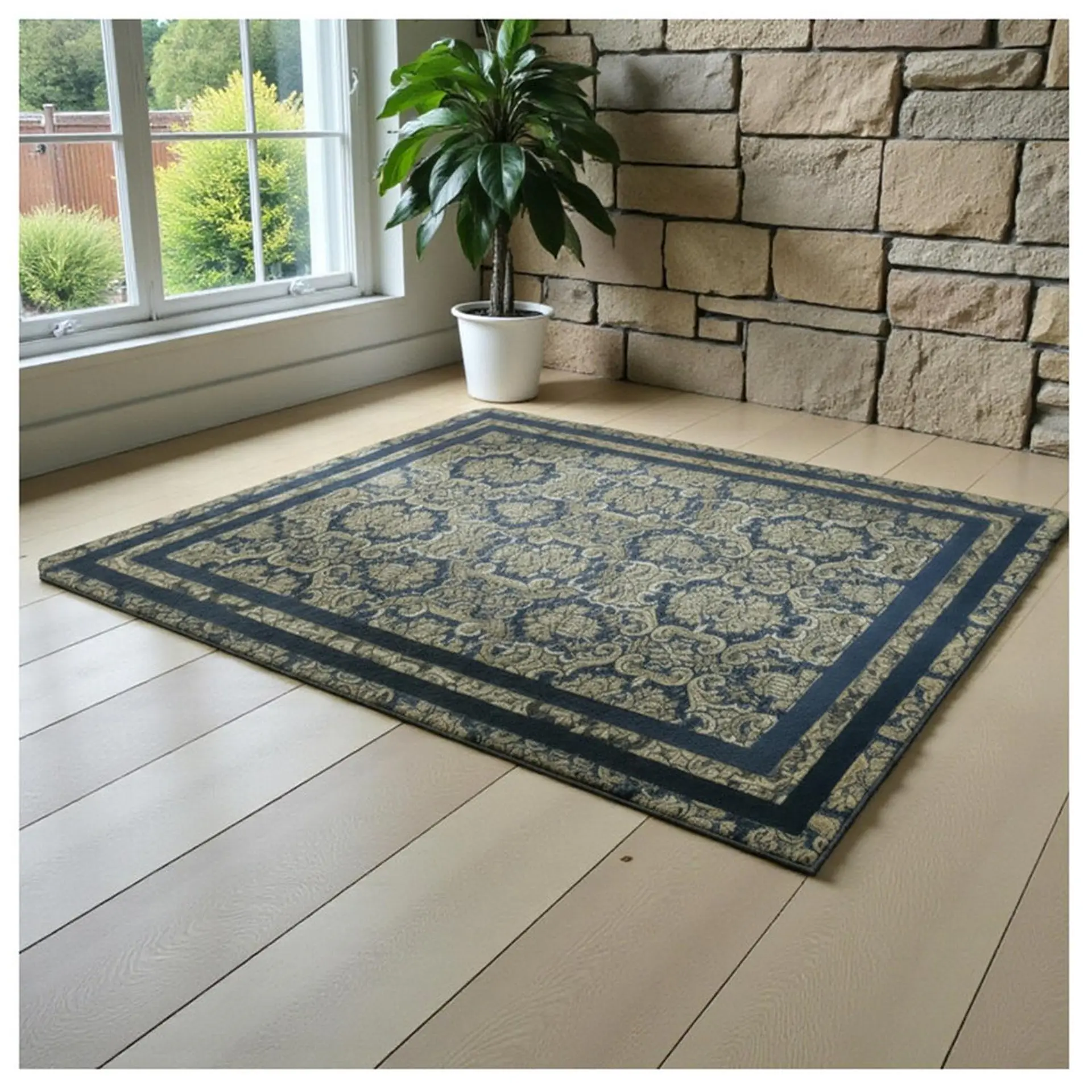 Alfombra Living Grande Estampada 150x200 cm Avanos 1