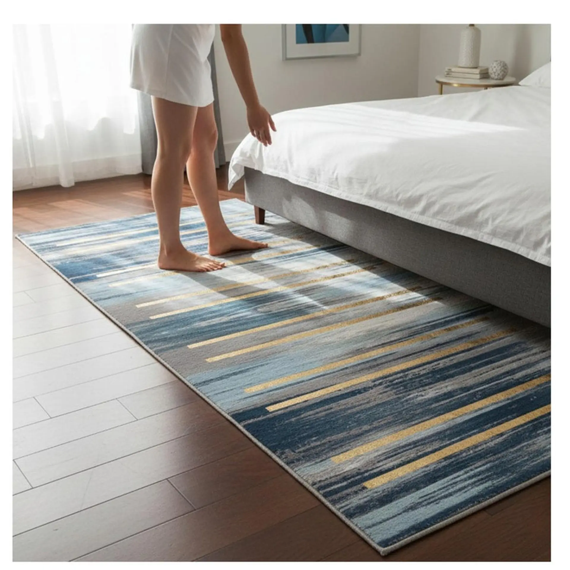 Alfombra Bajada Cama Estampada 60x100 cm Valladolid 2