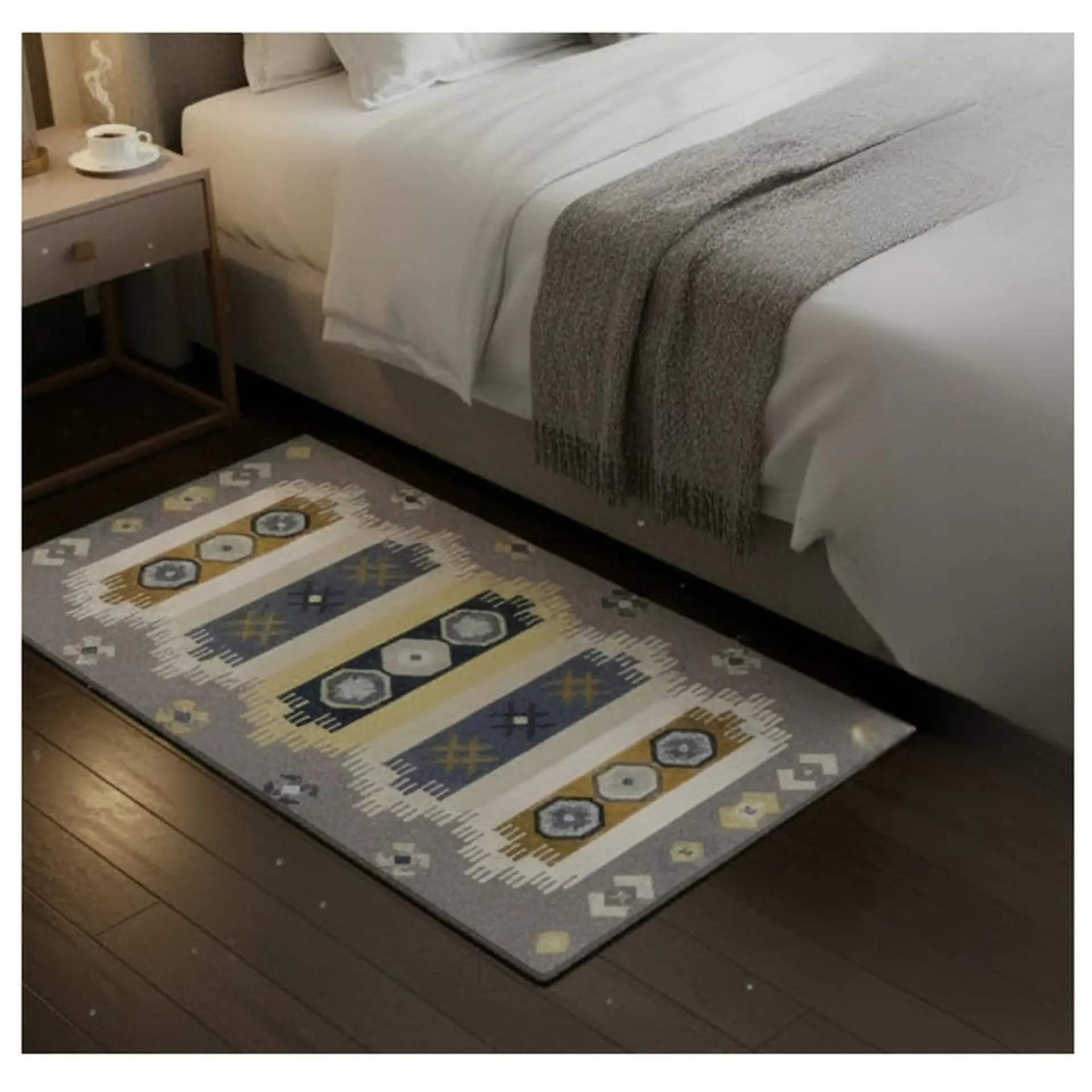 Alfombra Bajada Cama Estampada 60x100 cm Toledo 1