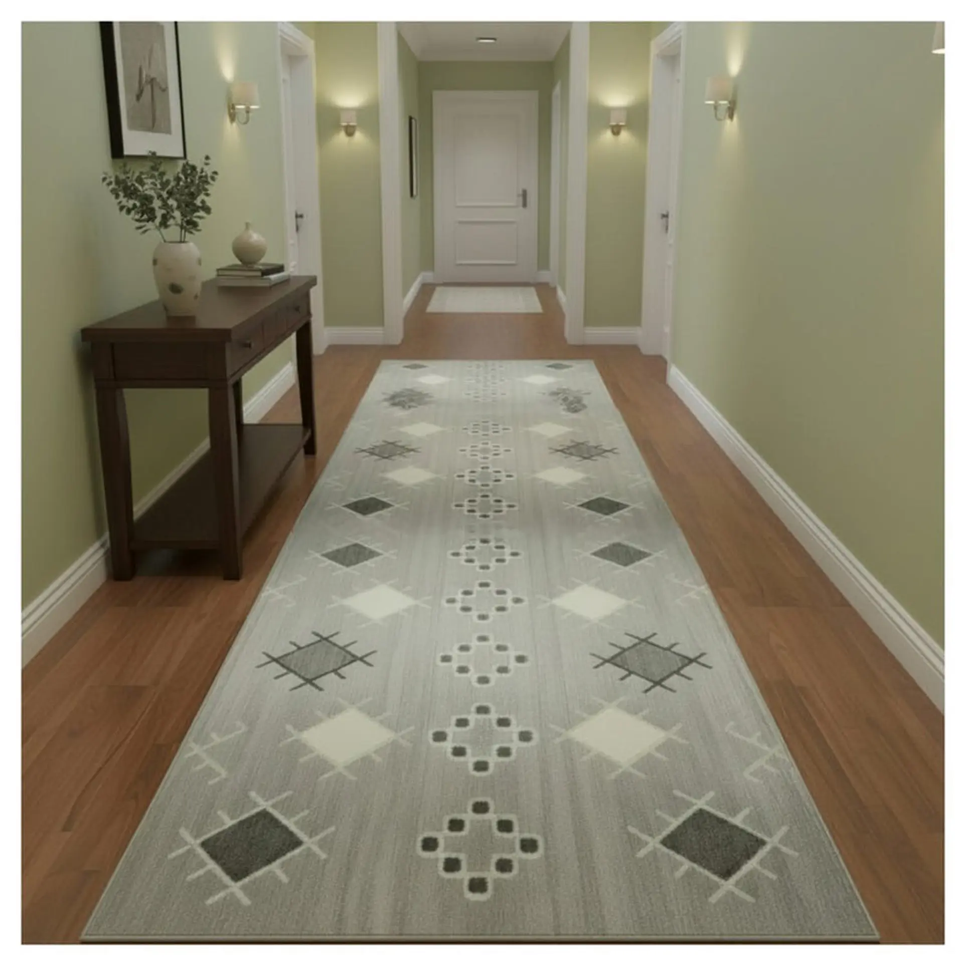 Alfombra Pasillo Estampada 60x260 cm Navona 1