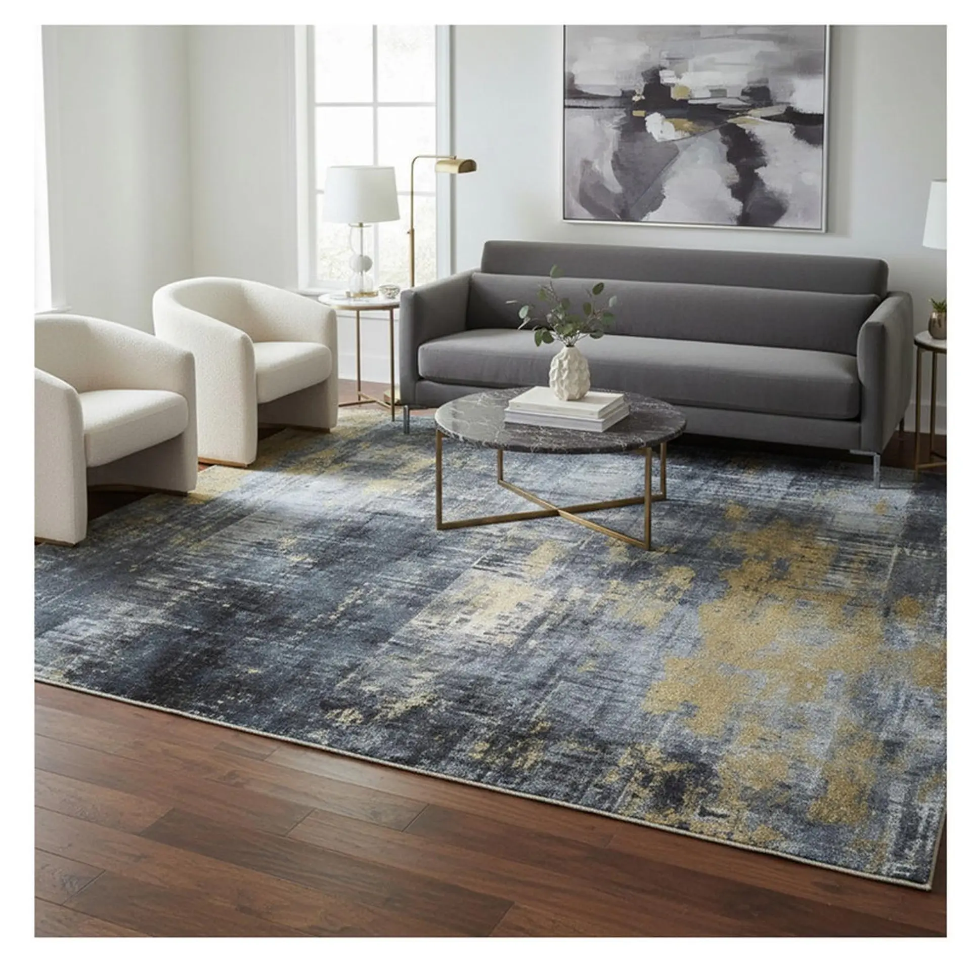 Alfombra Living Estampada 120x160 cm Usini 3
