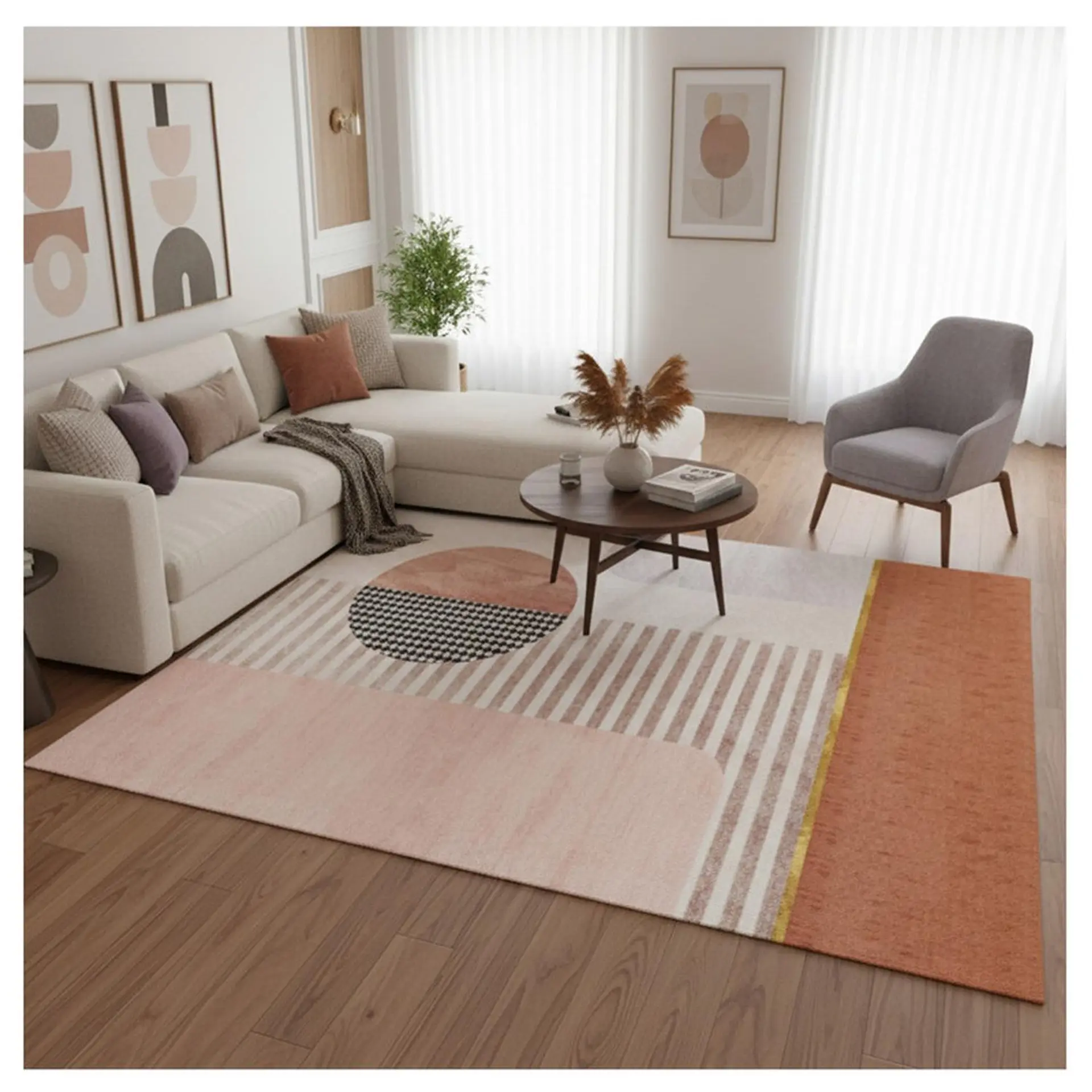 Alfombra Living Estampada 120x160 cm Sicilia 2