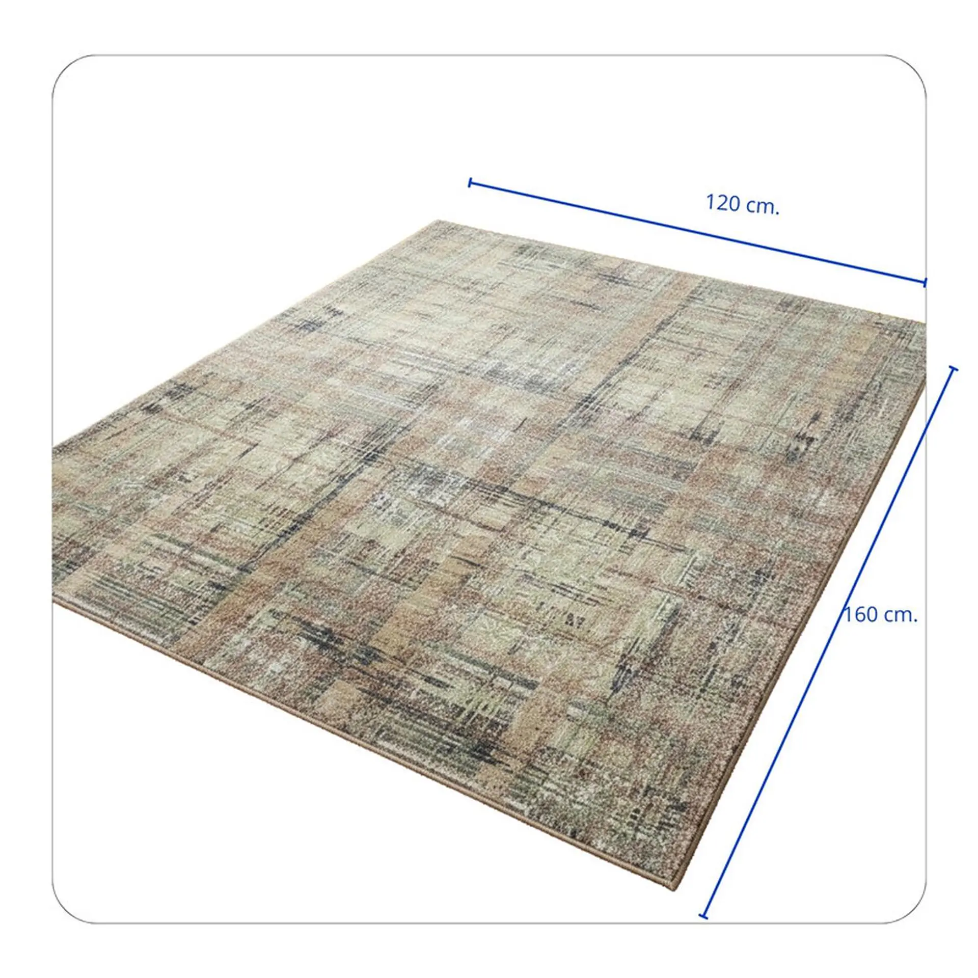 Alfombra Living Estampada 120x160 cm Burano 4