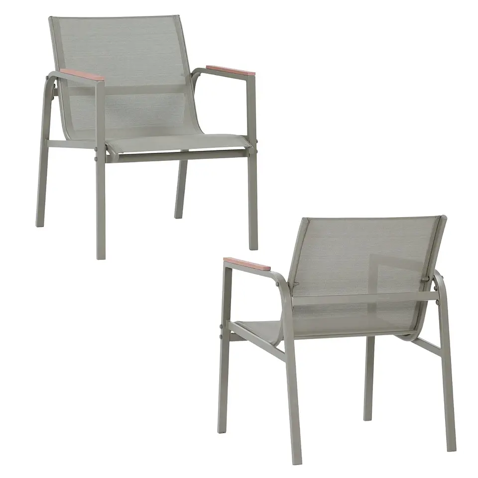 Juego De Terraza Living Malla Saint Thomas 4 Piezas Exterior 7