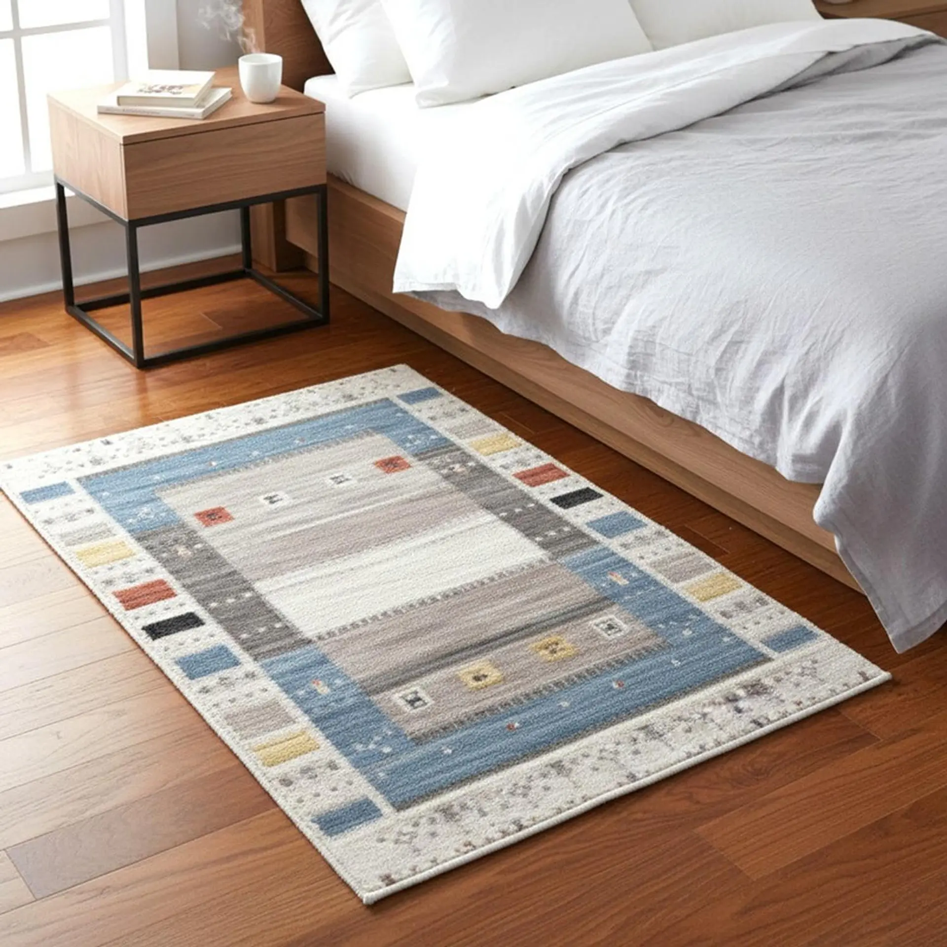 Alfombra Bajada Cama Estampada 60x100 cm Cadiz 3