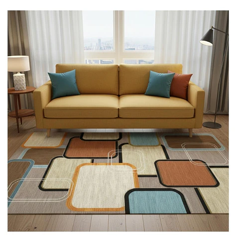 Alfombra Living Sala Estar 120x160 cm Lido