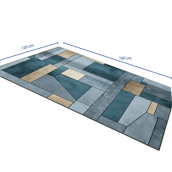 Alfombra Living Sala Estar 120x160 cm San Remo 4