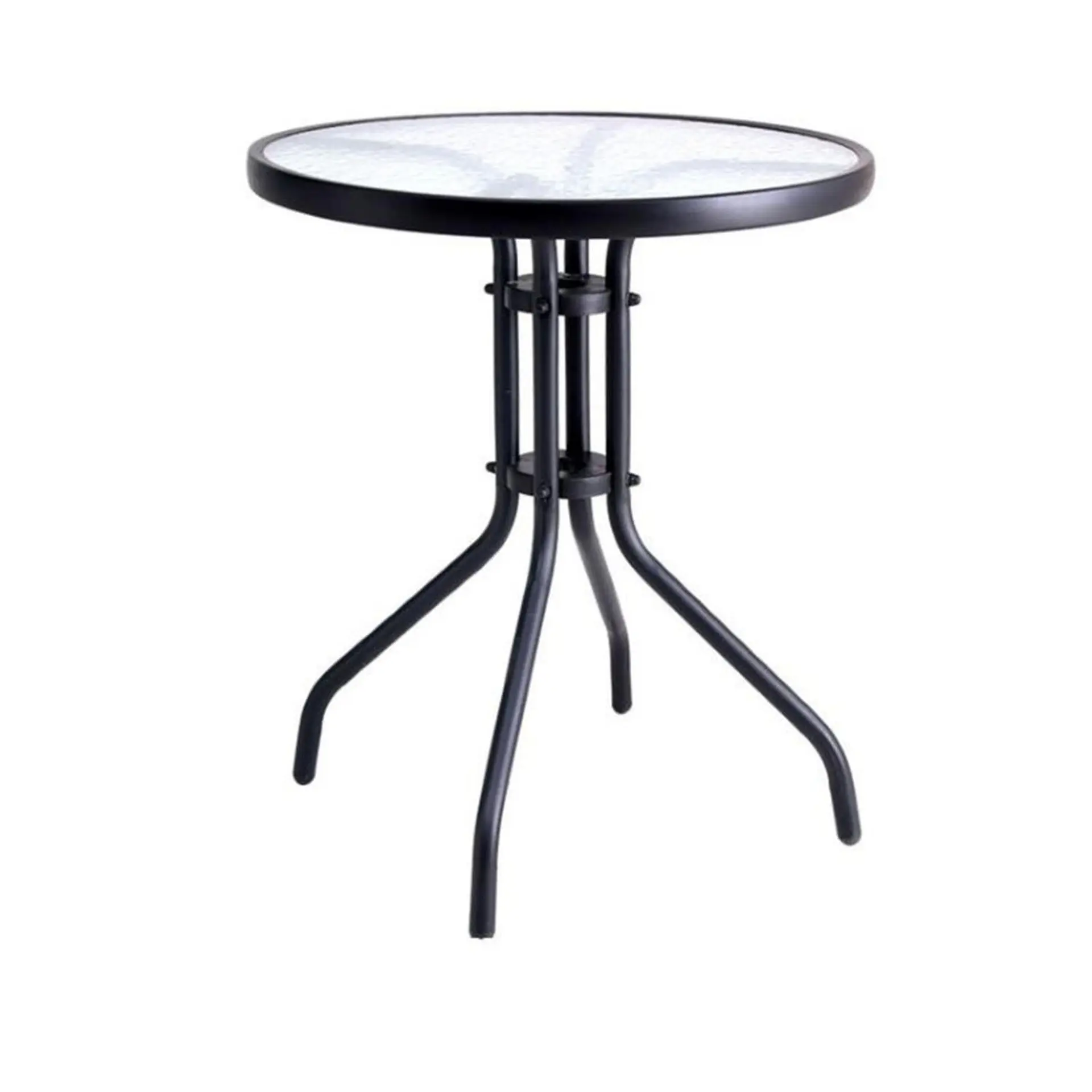 Juego De Terraza De Balcón Comedor Mesa Vidrio Kate 2 Sillas 9