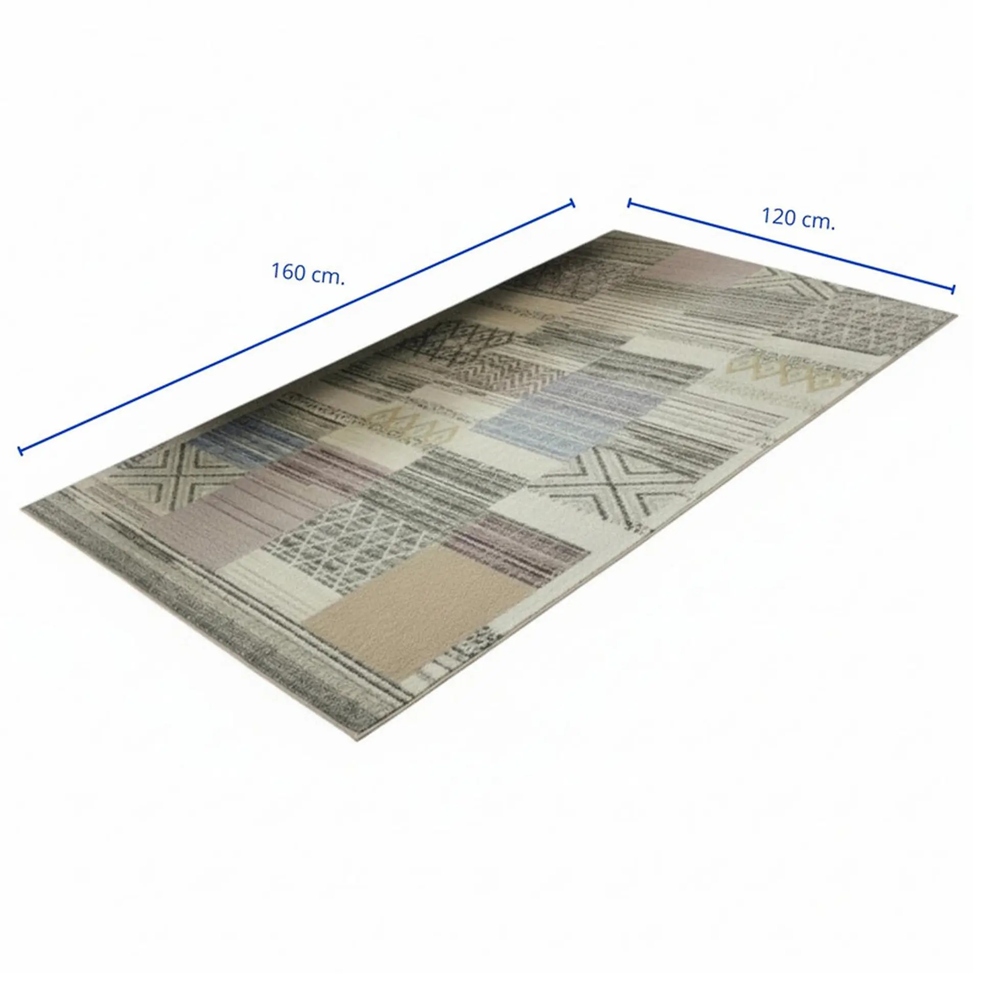 Alfombra Living Estampada 120x160 cm Tironi 4