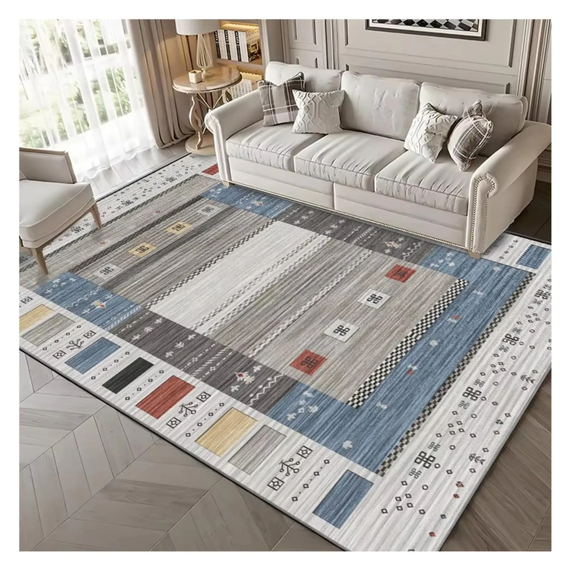 Alfombra Living Grande Estampada 150x200 cm Capadoccia 2