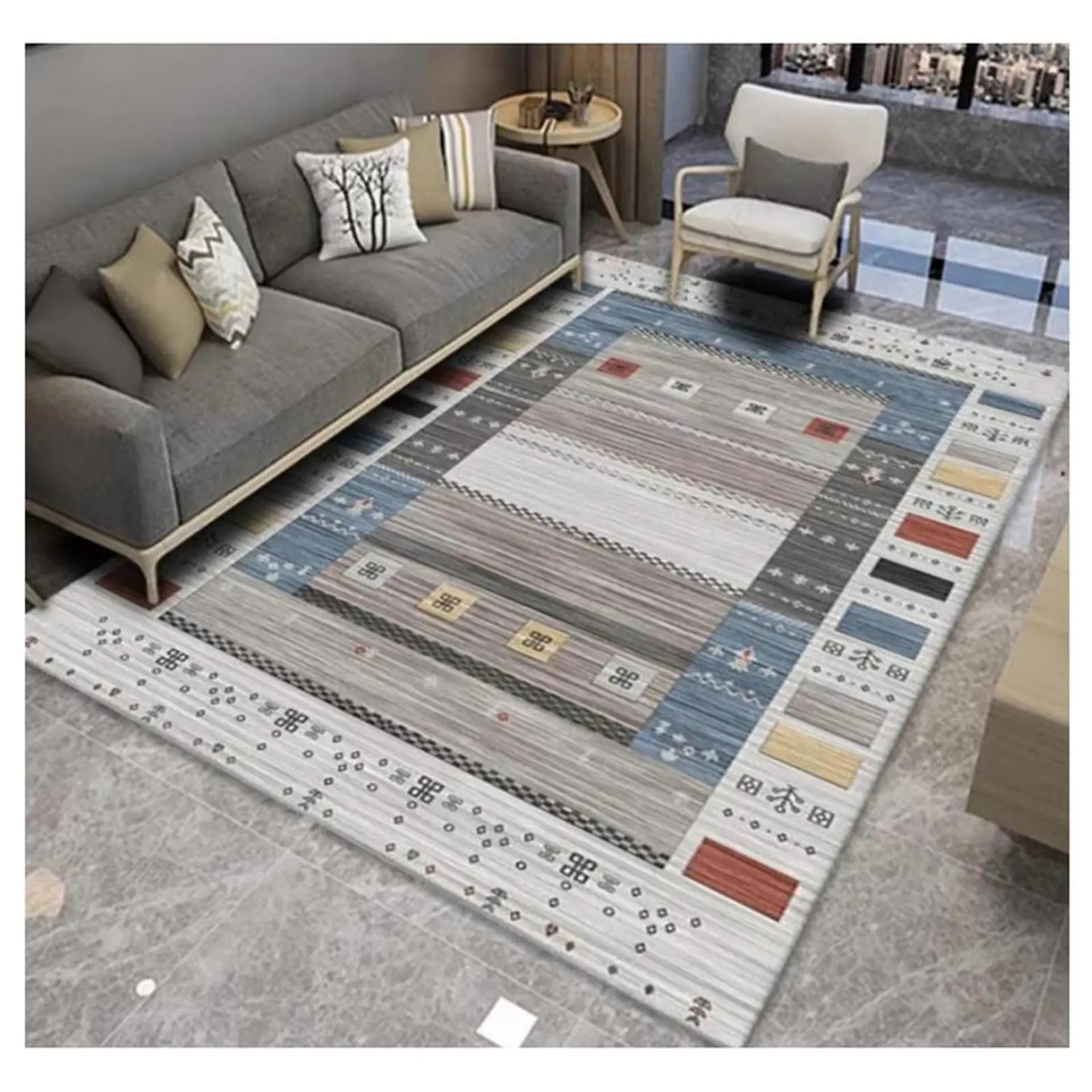 Alfombra Living Grande Estampada 150x200 cm Capadoccia 3