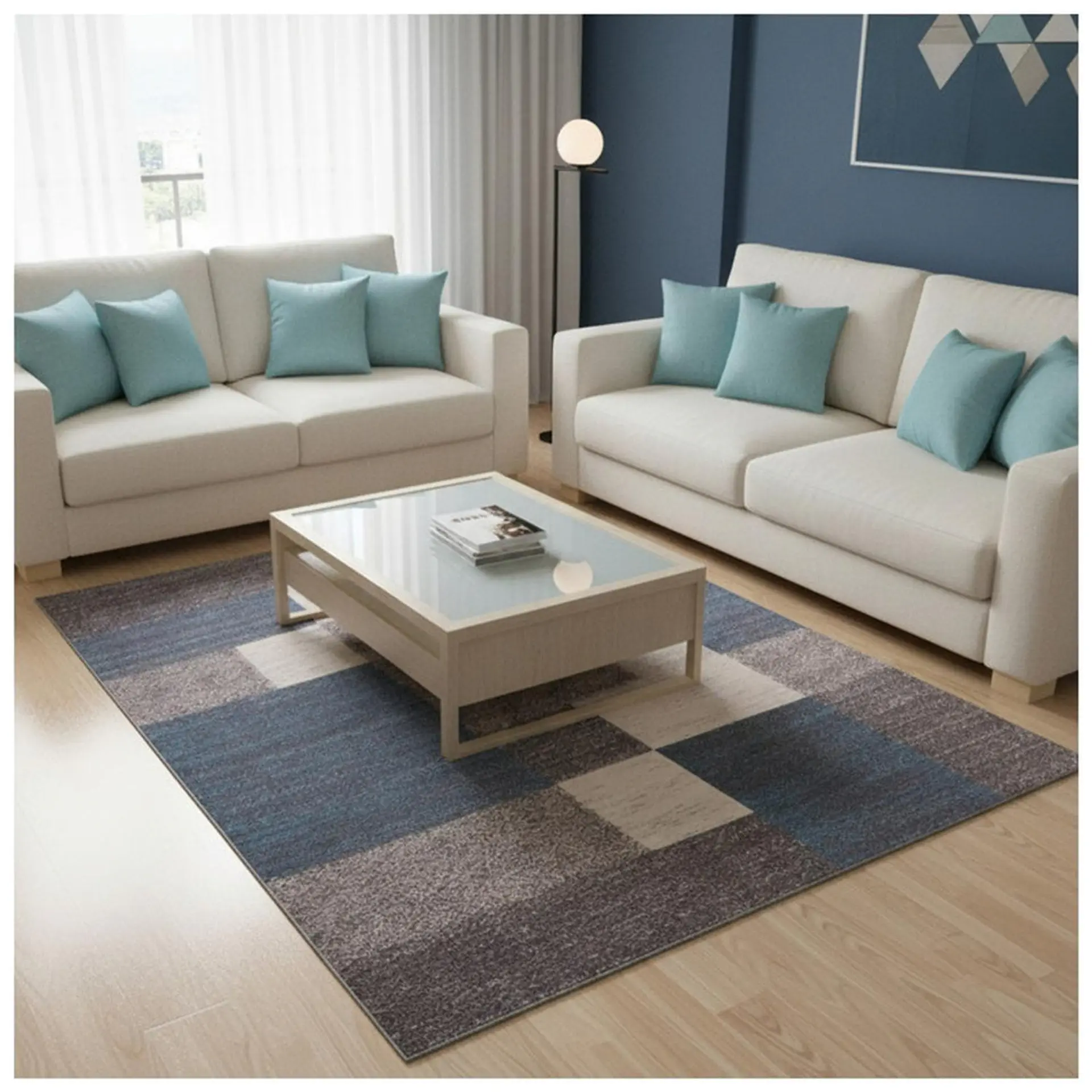 Alfombra Living Estampada 120x160 cm Bosca 2