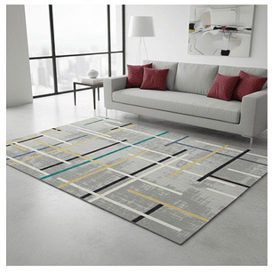 Alfombra Living Sala Estar 120x160 cm Gala