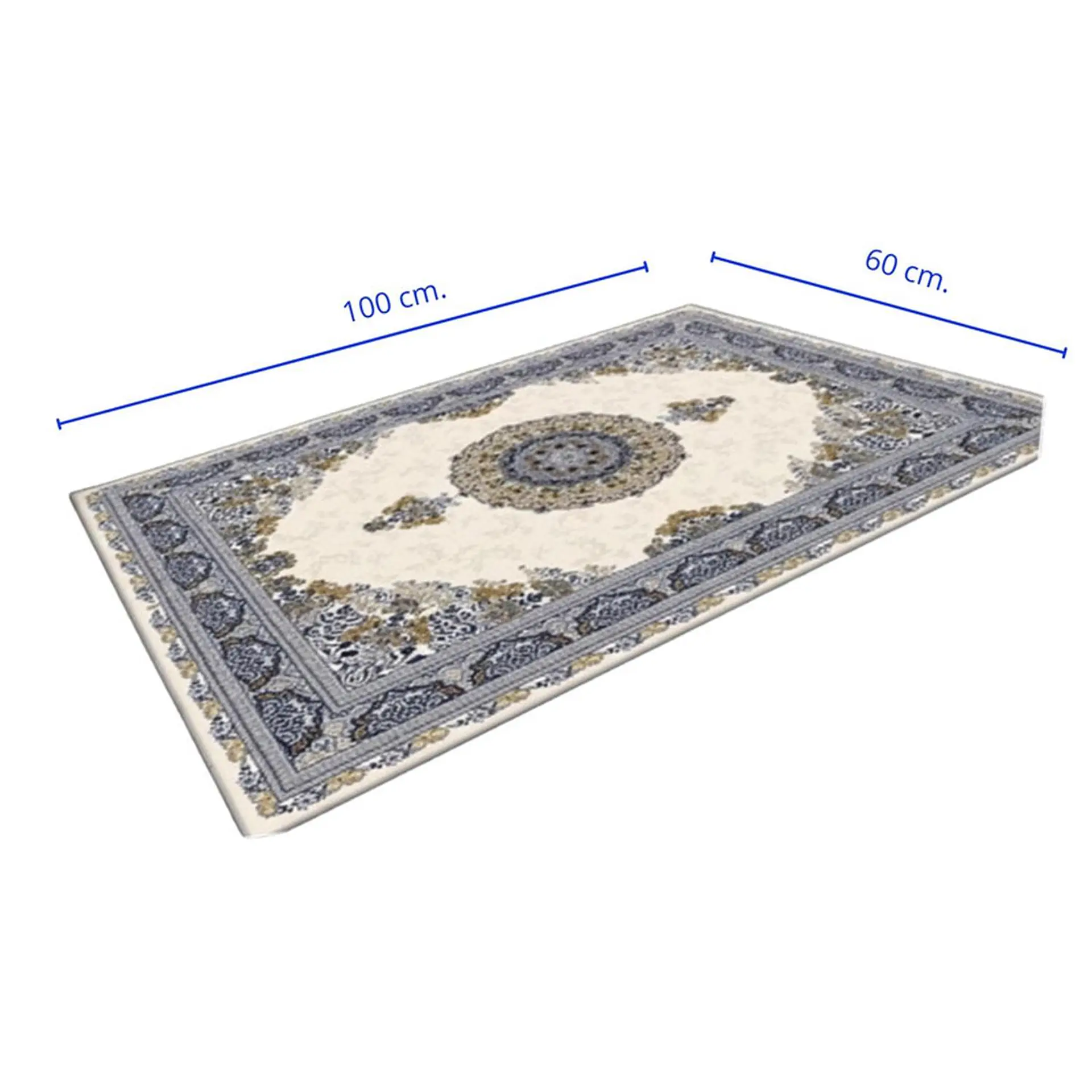 Alfombra Bajada Cama Estampada 60x100 cm Barcelona 3