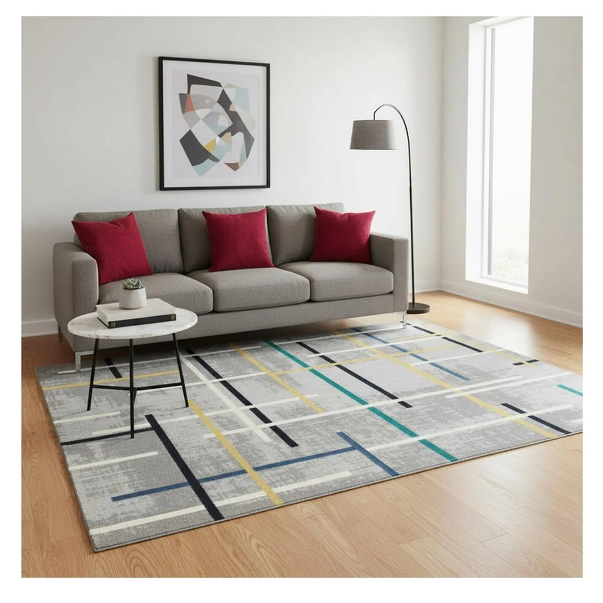 Alfombra Living Estampada 120x160 cm Gala 3