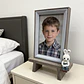 Marco Foto Infantil Portaretrato 10x15cm Celeste En Atril - Miniatura 2