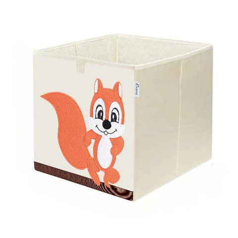 Caja Organizador Juguetes Ropa Infantil Kivara Ardilla