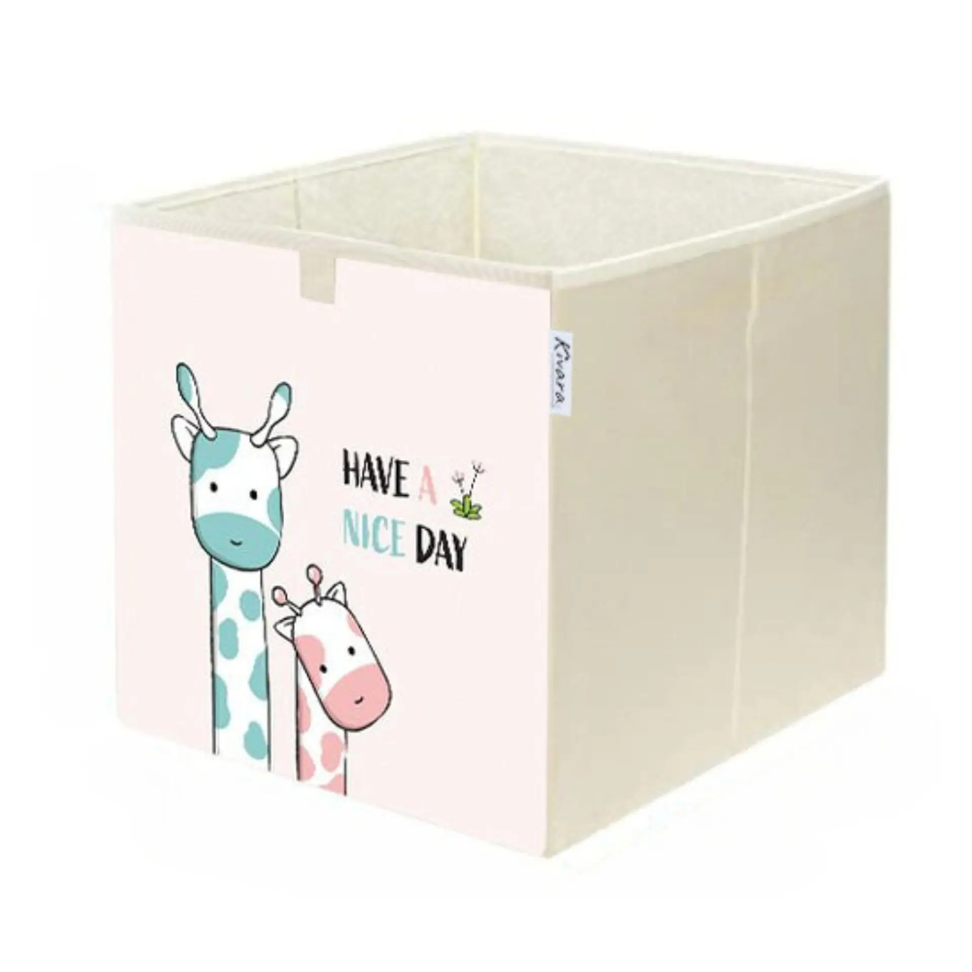 Caja Organizador Juguetes Ropa Infantil Kivara Jirafas 1