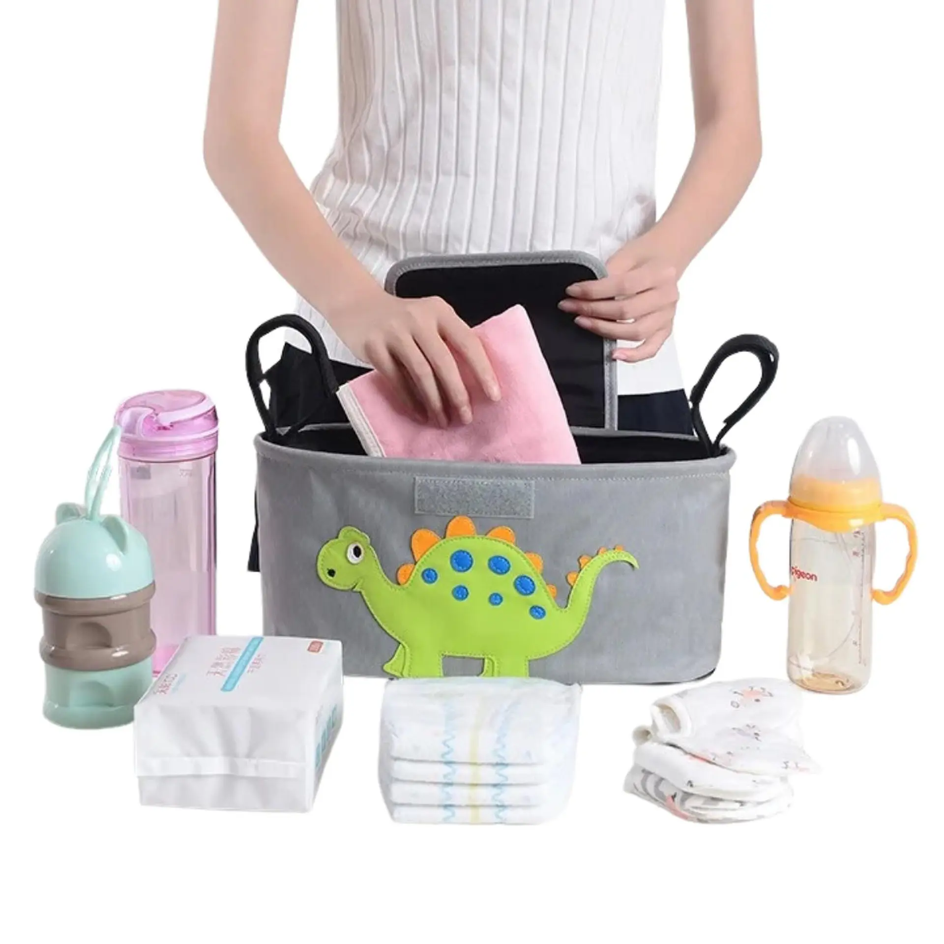 Bolso Organizador Accesorios Coche Bebe Dino 3