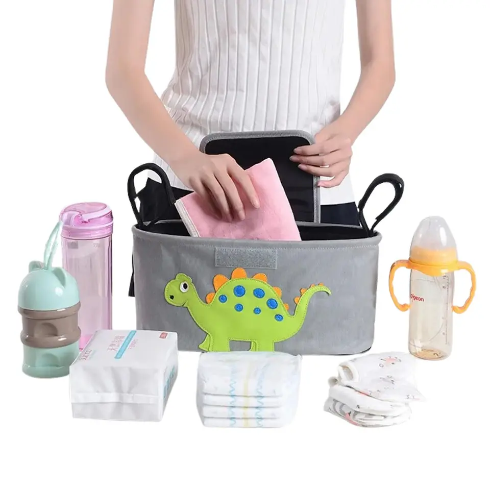 Bolso Organizador Accesorios Coche Bebe Dino 3