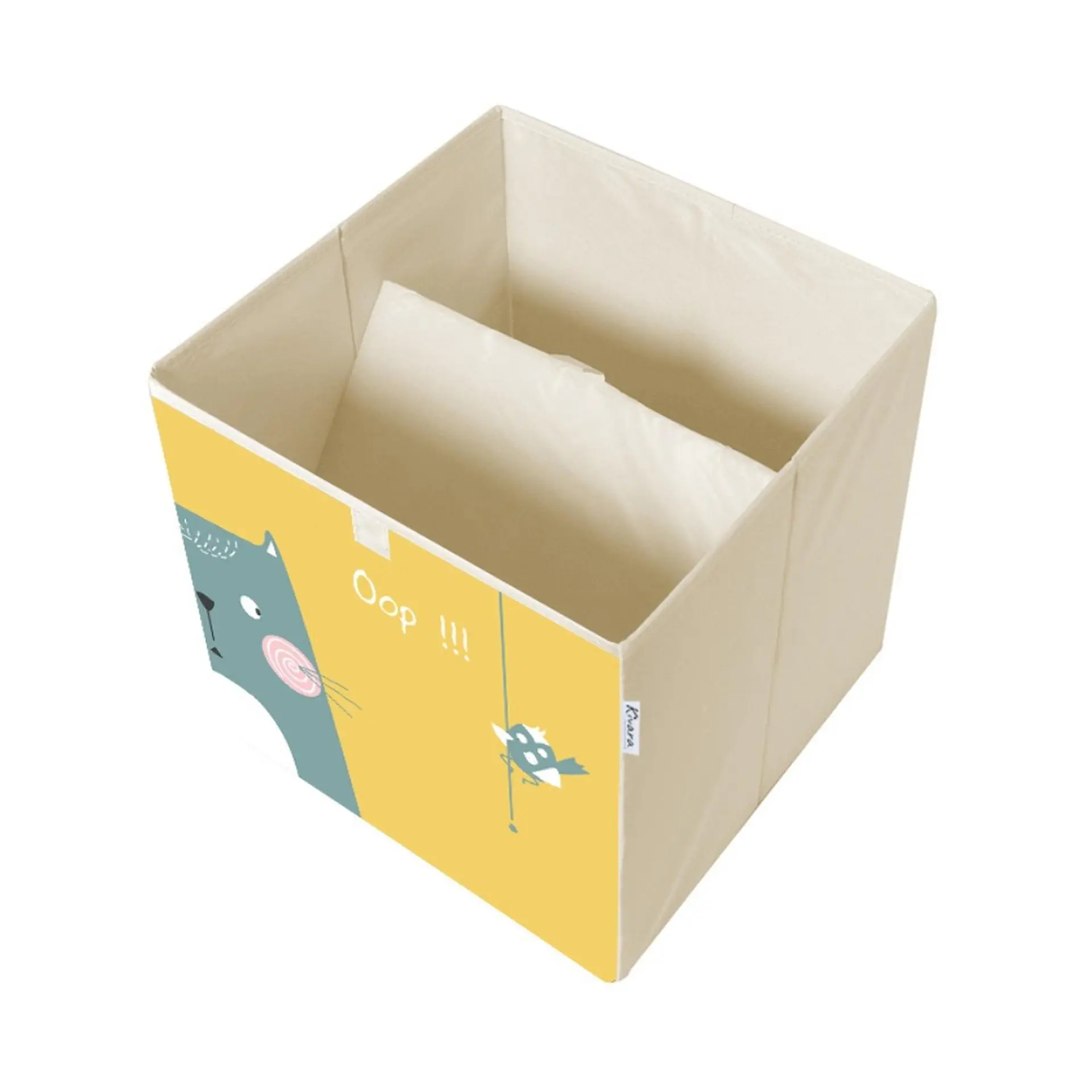 Caja Organizador Juguetes Ropa Infantil Kivara Gato Oop 3