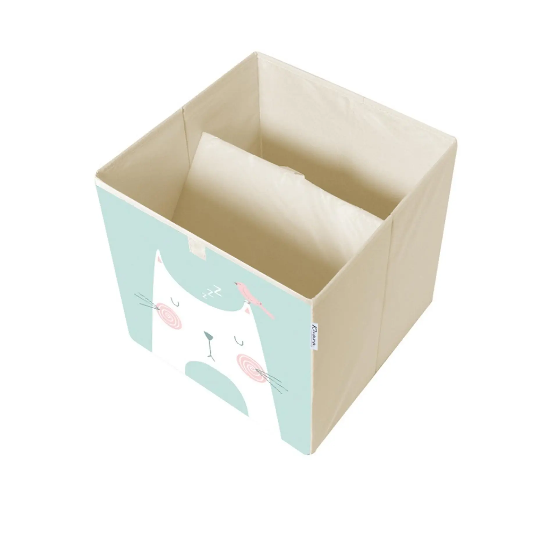Caja Organizador Juguetes Ropa Infantil Kivara Gato Zzz 3
