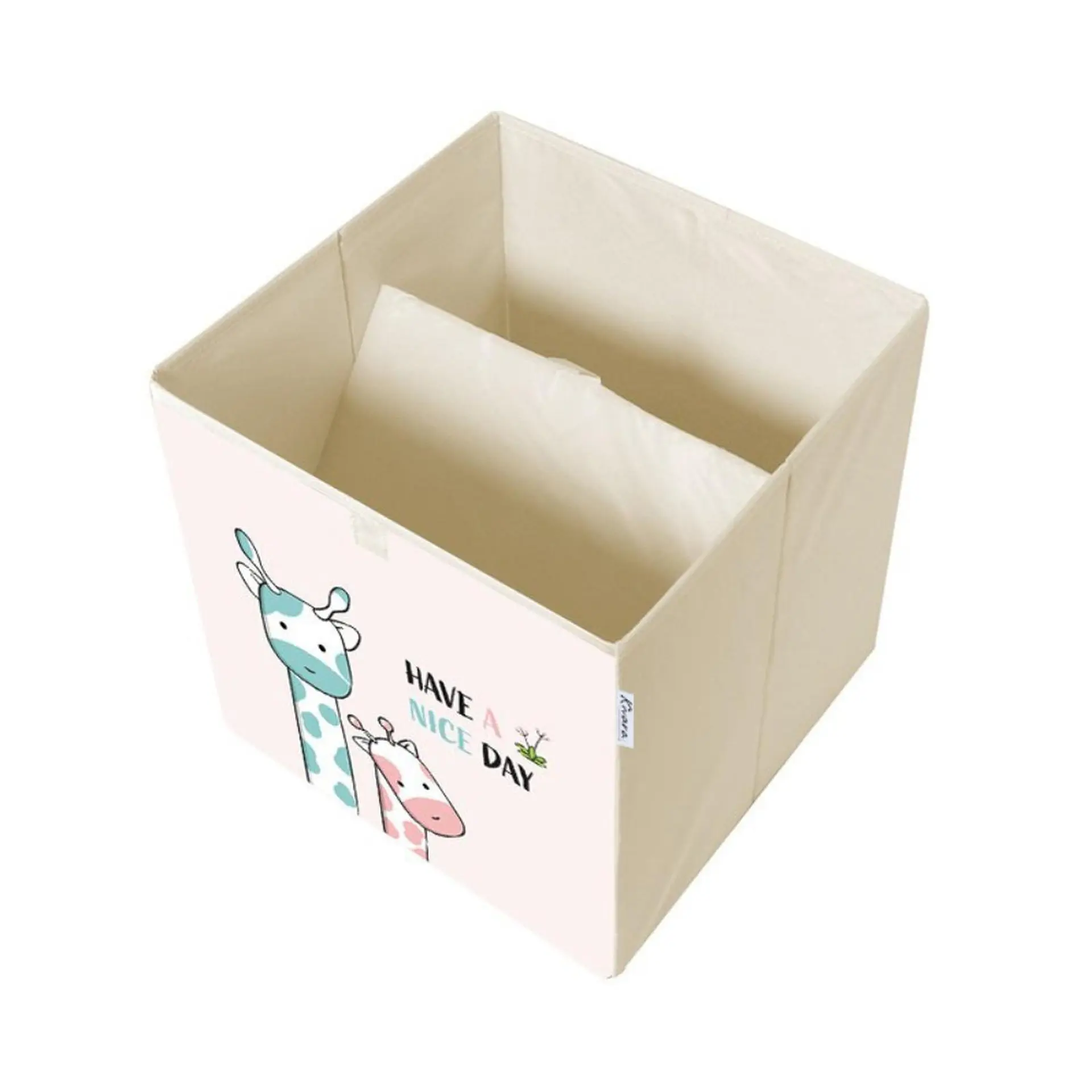 Caja Organizador Juguetes Ropa Infantil Kivara Jirafas 3