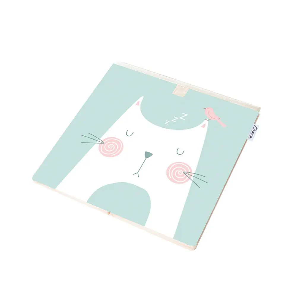 Caja Organizador Juguetes Ropa Infantil Kivara Gato Zzz 4