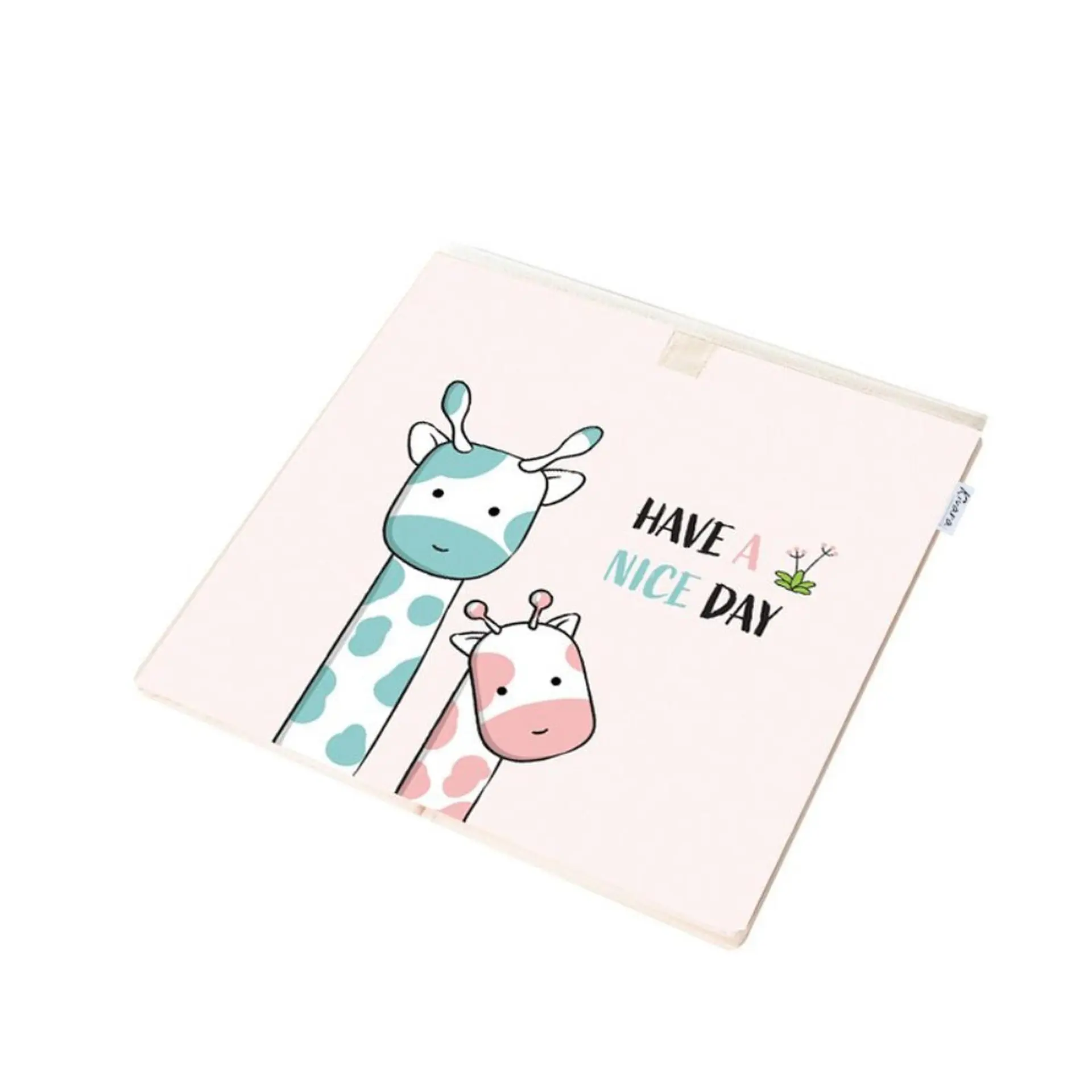 Caja Organizador Juguetes Ropa Infantil Kivara Jirafas 4