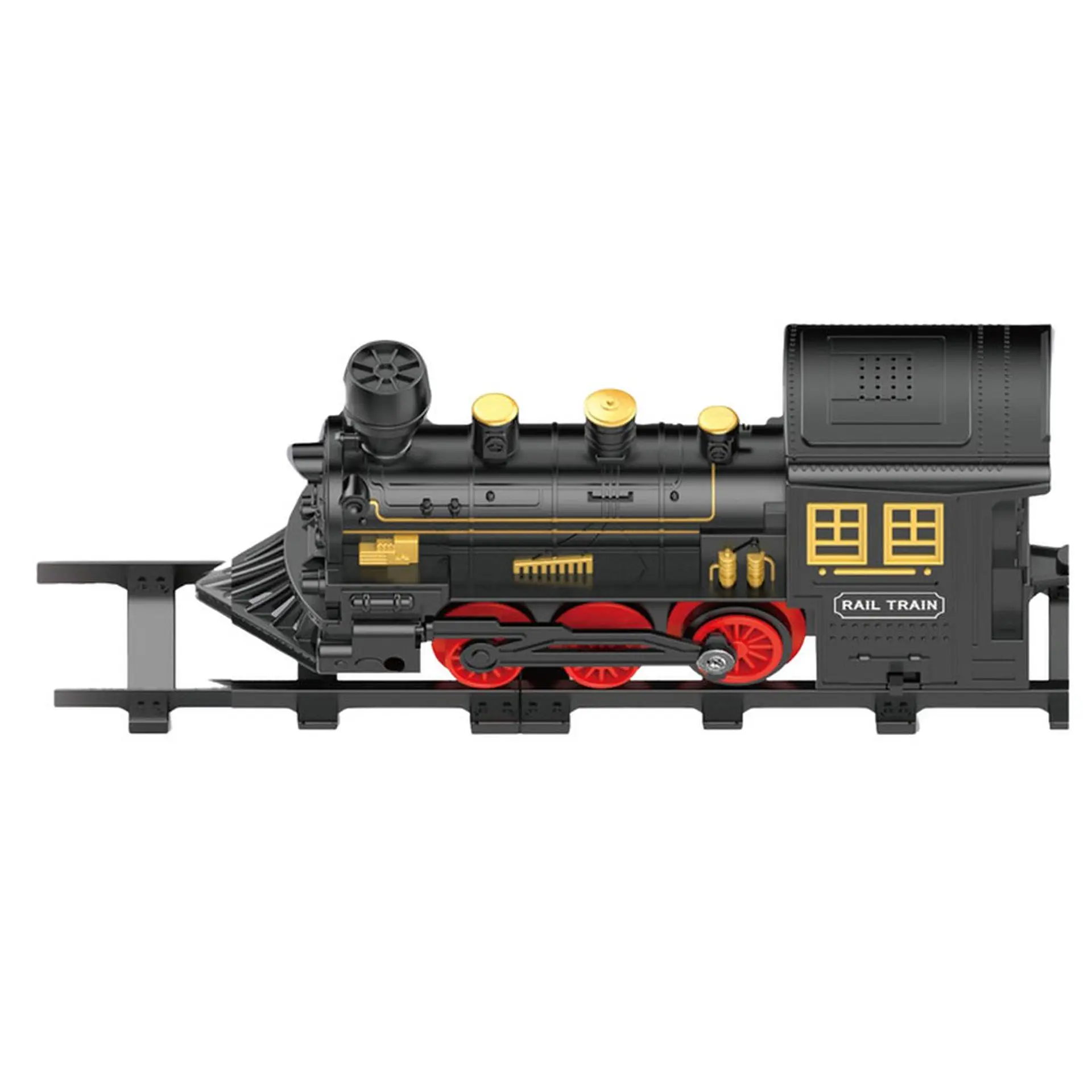 Tren De Juguete Pista 3 Vagones Camiones Luz Sonido Humo 2