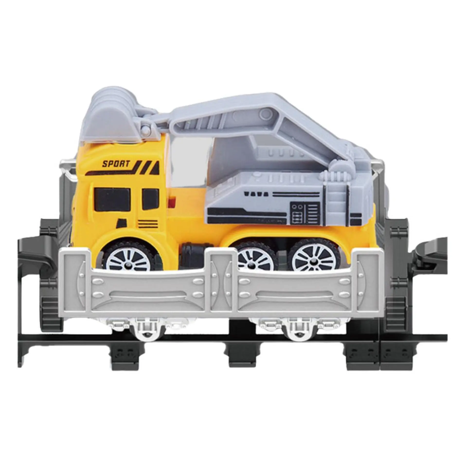 Tren De Juguete Pista 3 Vagones Camiones Luz Sonido Humo 3