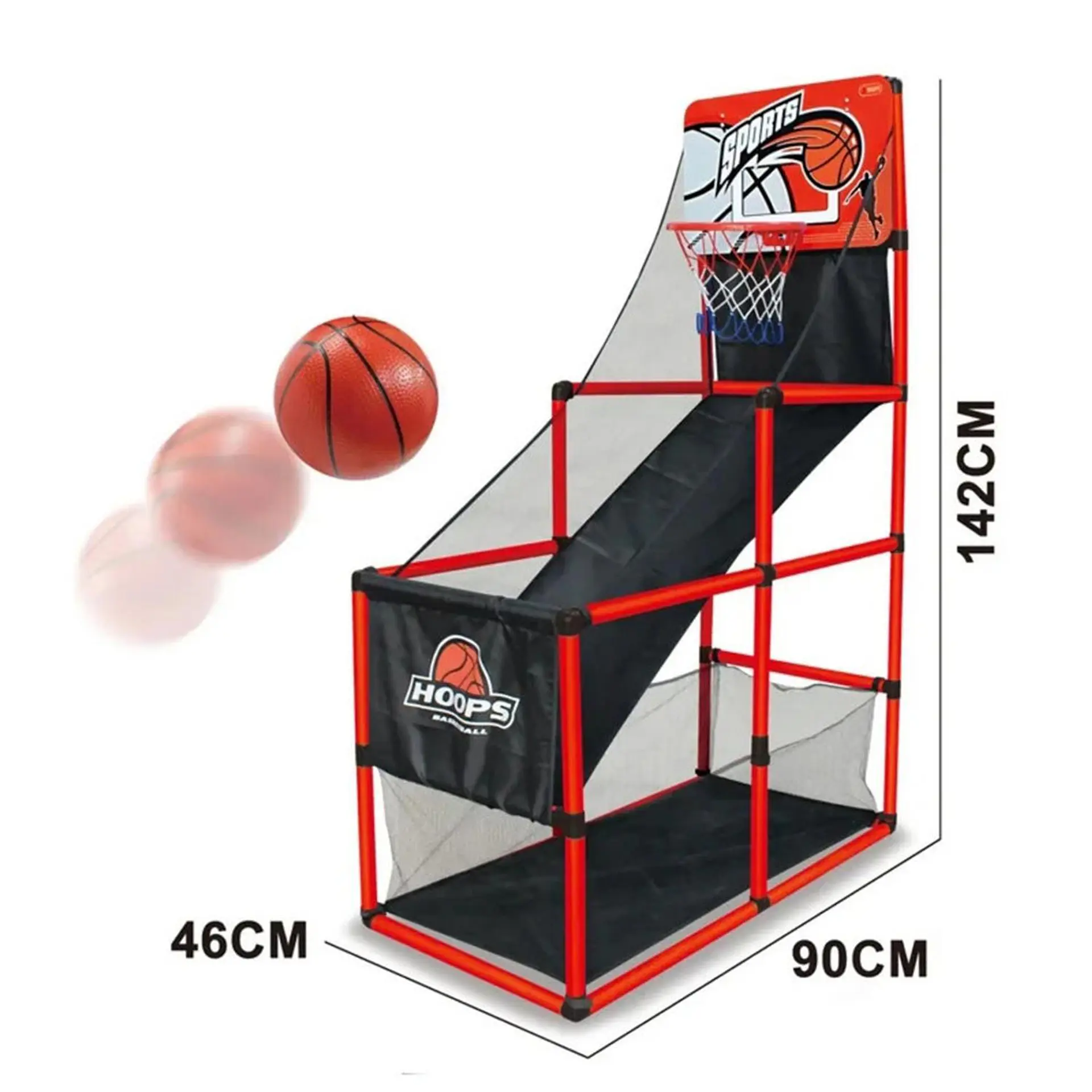 Juego de Básquet Infantil con Aro y Pelota 5