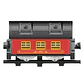 Tren De Juguete Pista 4 Vagones Bomberos Luz Sonido Humo - Miniatura 4