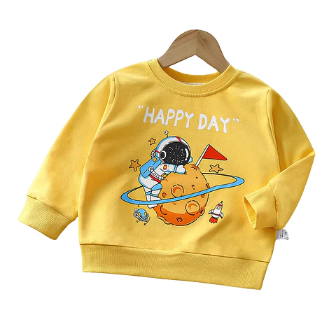 Polerón Para Niños Algodón Diseño