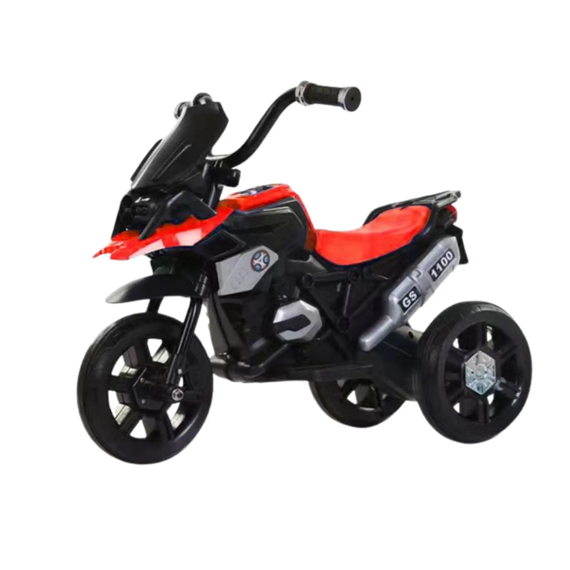 Moto Batería Eléctrico Infantil Racer Roja Juguete  1