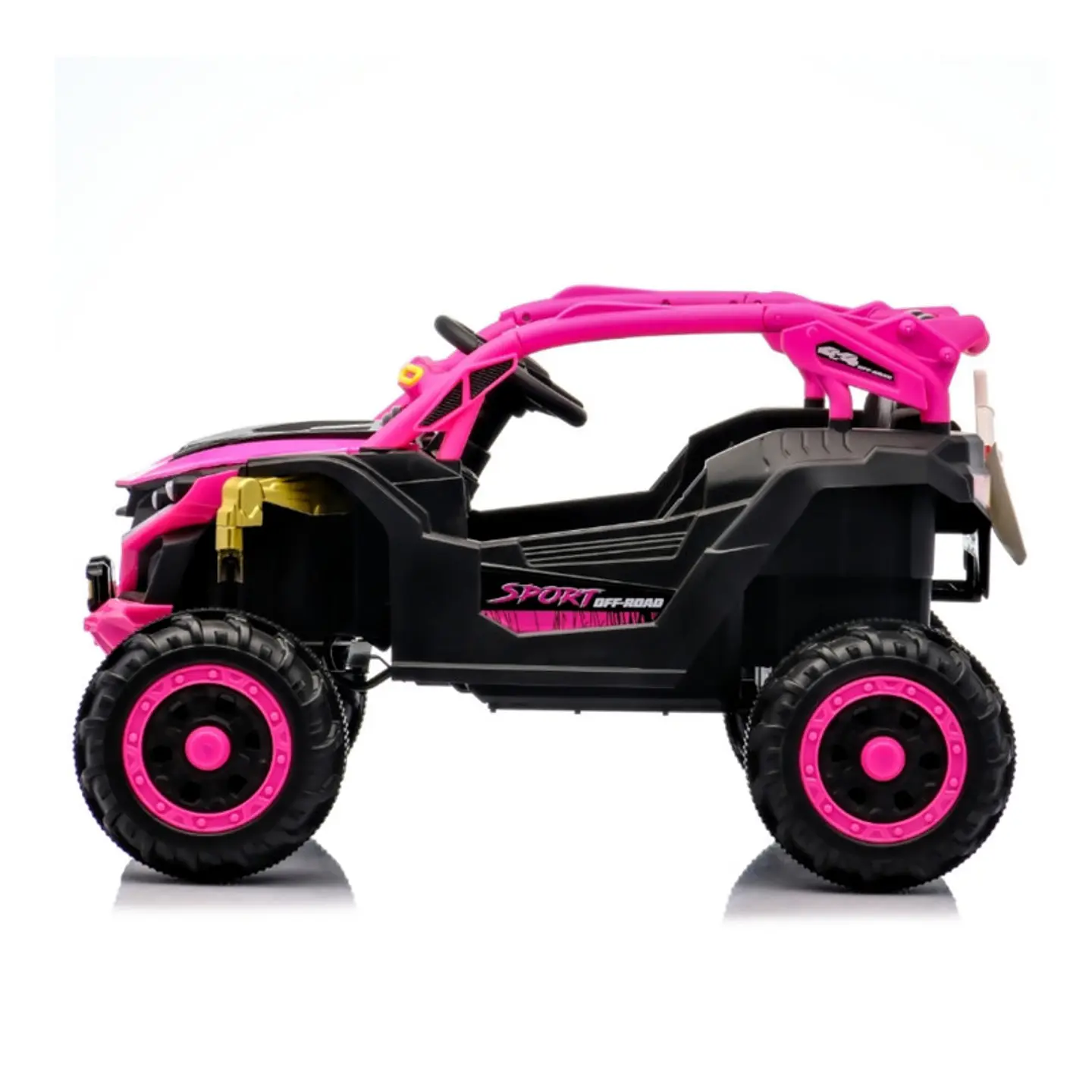 Auto Eléctrico Infantil Buggy Nitro Batería Control Rosado 2