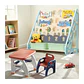 Biblioteca Infantil Estante Organizador Libros Con Cajones - Miniatura 4