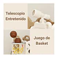 Juego Resbalin Infantil Torre Escalera y Aro Coffee Elf - Miniatura 5