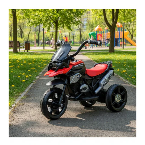 Auto Eléctrico Infantil Moto Racer Batería Roja