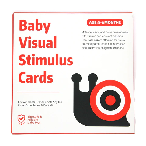 Tarjeta Estimulacion Visual Temprana Bebe 3 a 6 meses