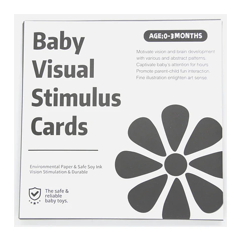 Tarjeta Estimulacion Visual Temprana Bebe 0 a 3 meses