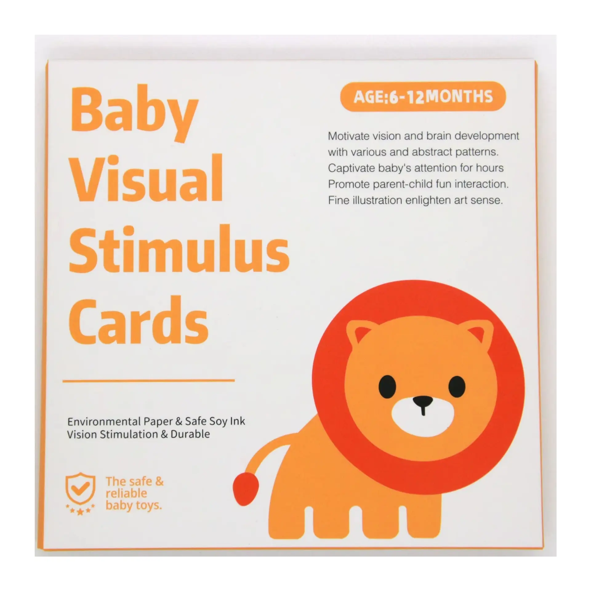 Tarjeta Estimulacion Visual Temprana Bebe 6 a 12 meses 1