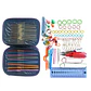 Set 22 Crochet 100 Accesorios Ganchillo En Estuche - Miniatura 8