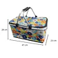 Bolso Termico Plegable  Flores 2  Cooler Canasta Picnic - Miniatura 5
